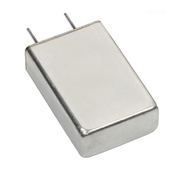 Cornell Dubilier Hermetic MLSH Slimpack and Flatpack Aluminum Electrolytic Capacitor with a Glass-to-Metal Seal