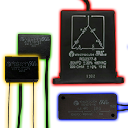 Electrocube RC Networks Single-Phase and Three-Phase Resistor-Capacitor Circuits