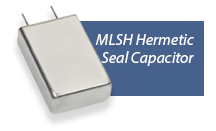 CDE Cornell Dubilier MLSH Hermetically Sealed Slimpack Capacitor