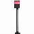 Click to view full size of image of STACK LIGHT POLE 16-28AC/DC RED