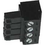 Click to view full size of image of Replacement 4-Prong Plug for 22mm ZA Series Panel Alarms