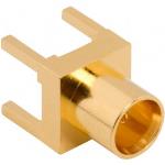 Click to view full size of image of 12G MCX RF Connector - Straight PCB Jack, 2.85mm legs