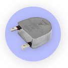 Click to view full size of image of Vishay Dale IHXL Series High-Current, High Temperature Inductors with Through-Hole Mounting